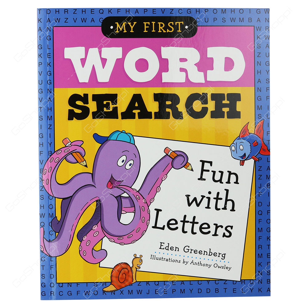 My First Word Search - Fun With Letters By Eden Greenberg