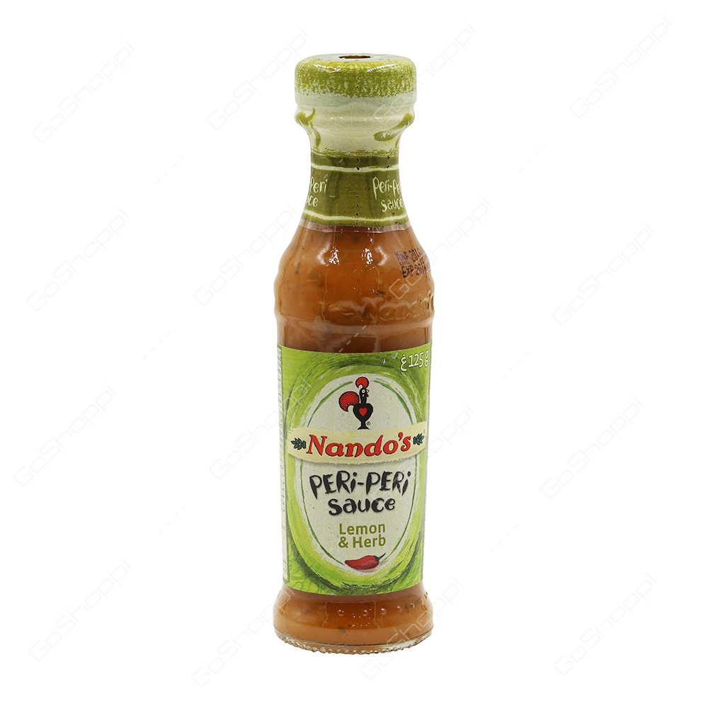 Nandos Peri Peri Sauce Lemon and Herb 125 g