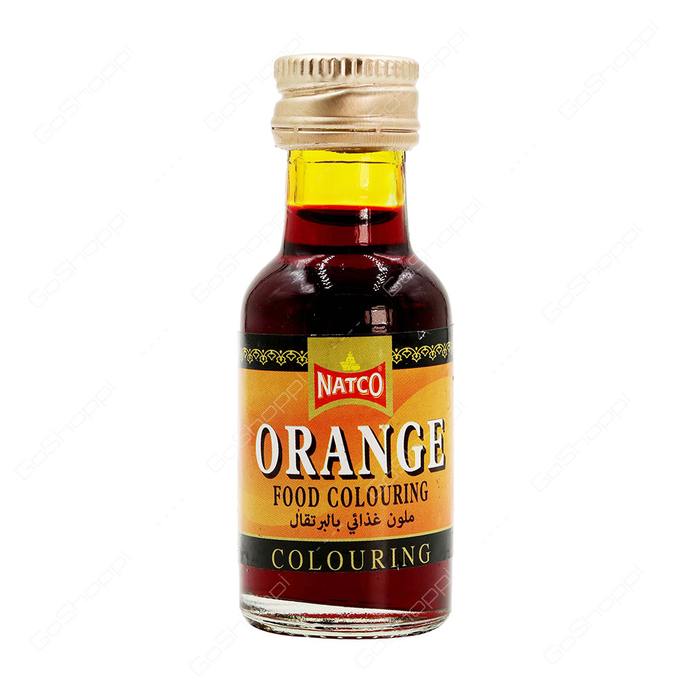 Natco Orange Food Colouring 28 ml