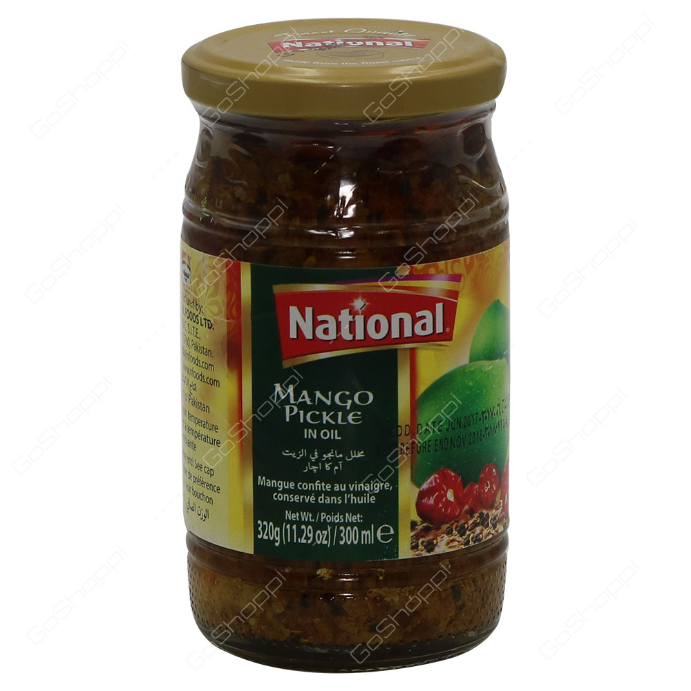 National Mango Pickle In Oil 320 g