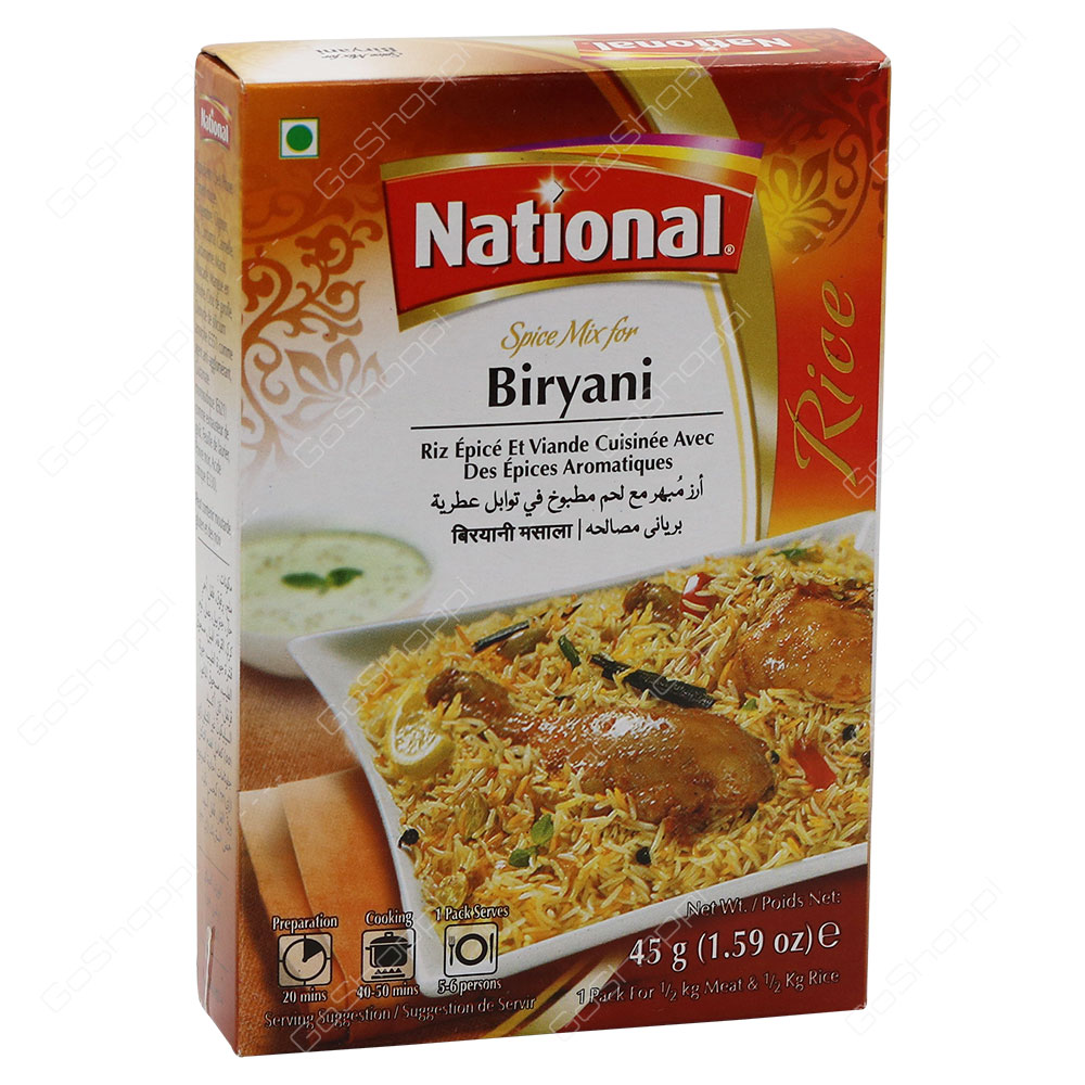 National Spice Mix For Biryani 45 g
