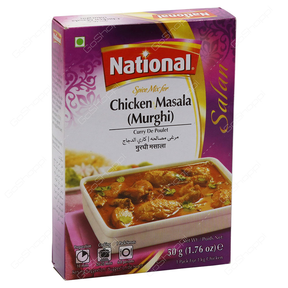 National Spice Mix For Chicken Masala 50 g