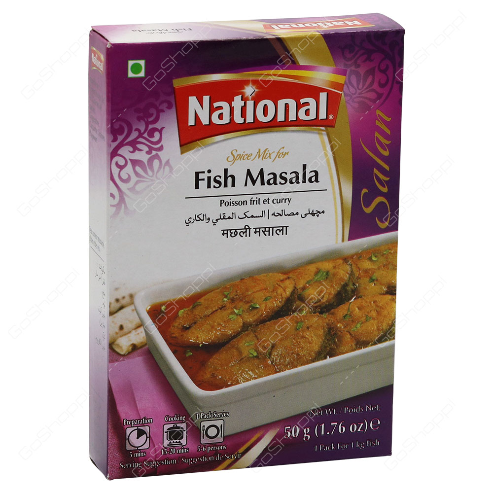 National Spice Mix For Fish Masala 50 g