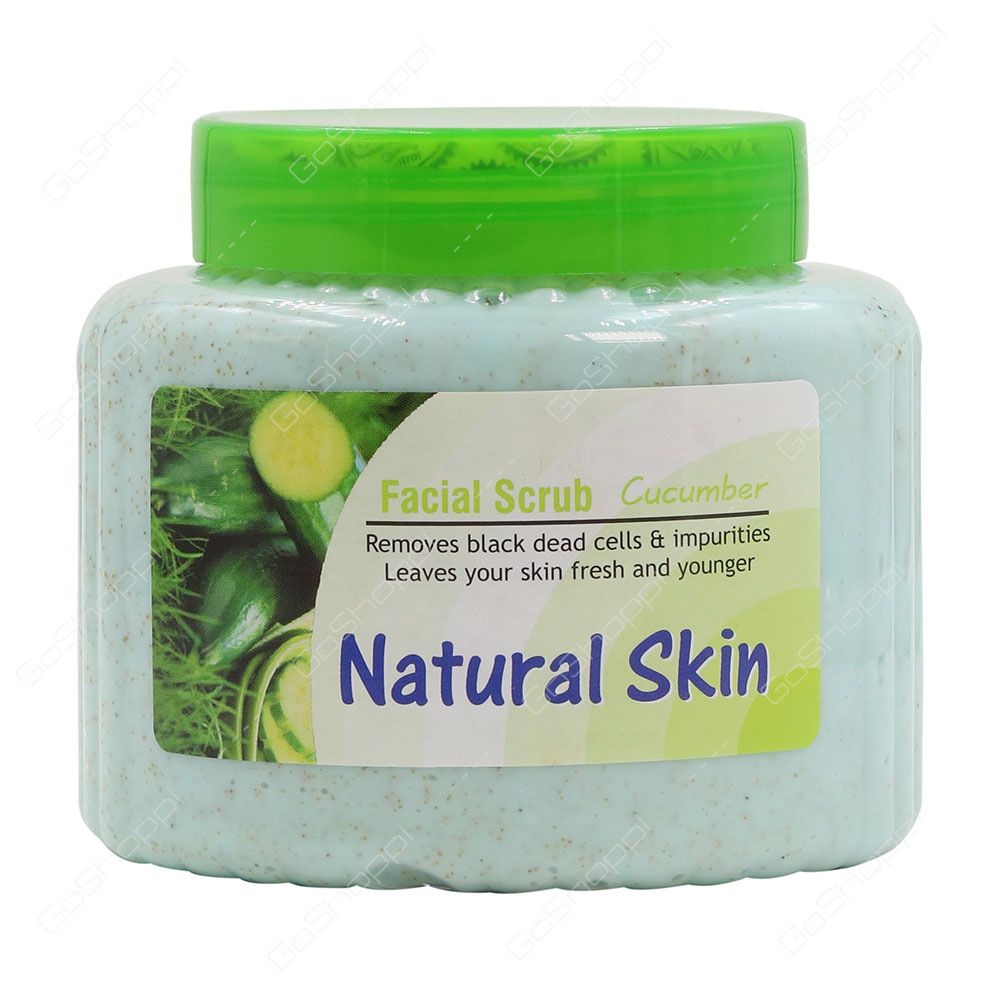 Natural Skin Facial Scrub Cucumber 500 ml