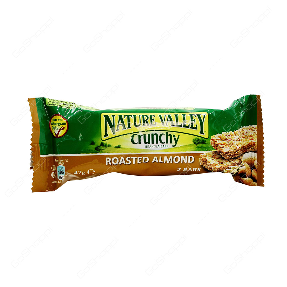 Nature Valley Crunchy Roasted Almond Cereal Bars 2X42 g