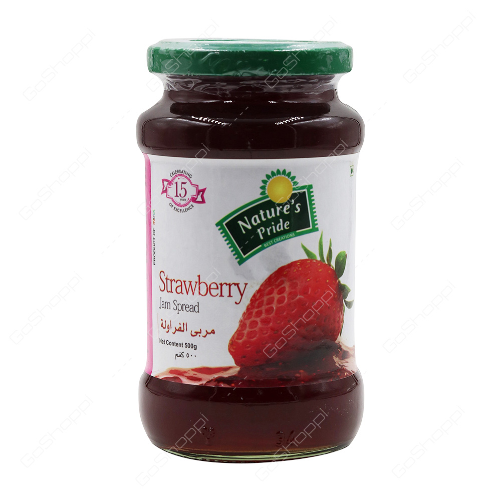 Natures Pride Strawberry Jam Spread 500 g