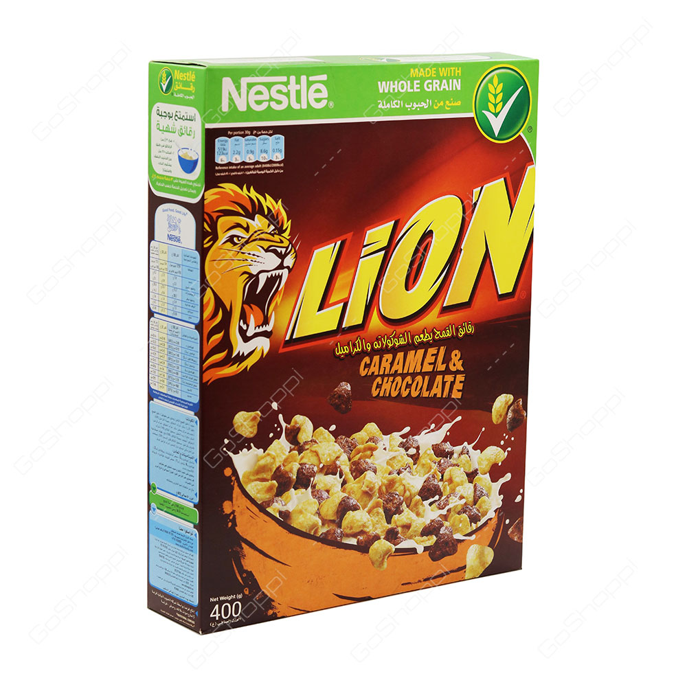 Nestle Lion Caramel And Chocolate Cereal 400 g