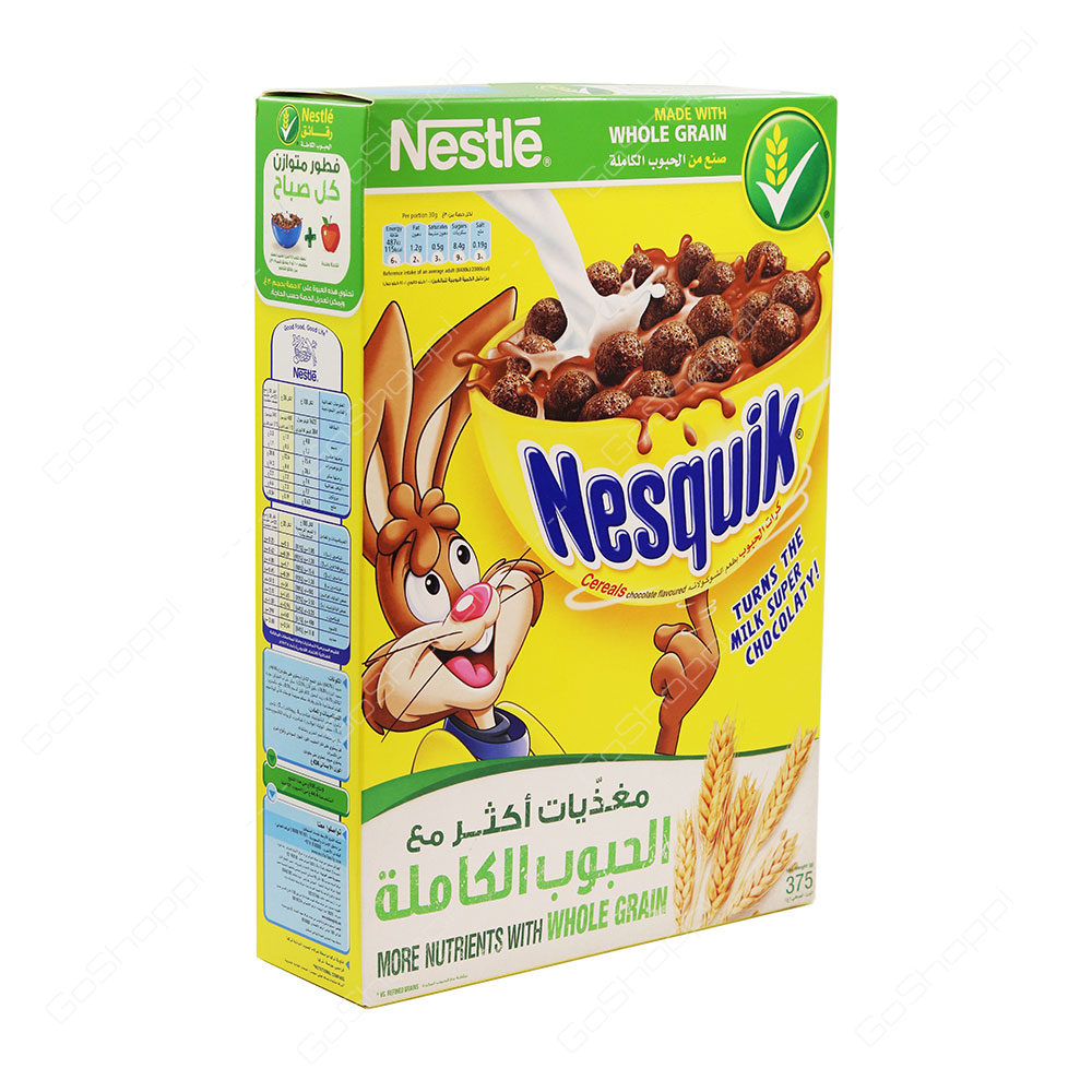 Nestle Nesquik Cereals Chocolate Flavoured 375 g