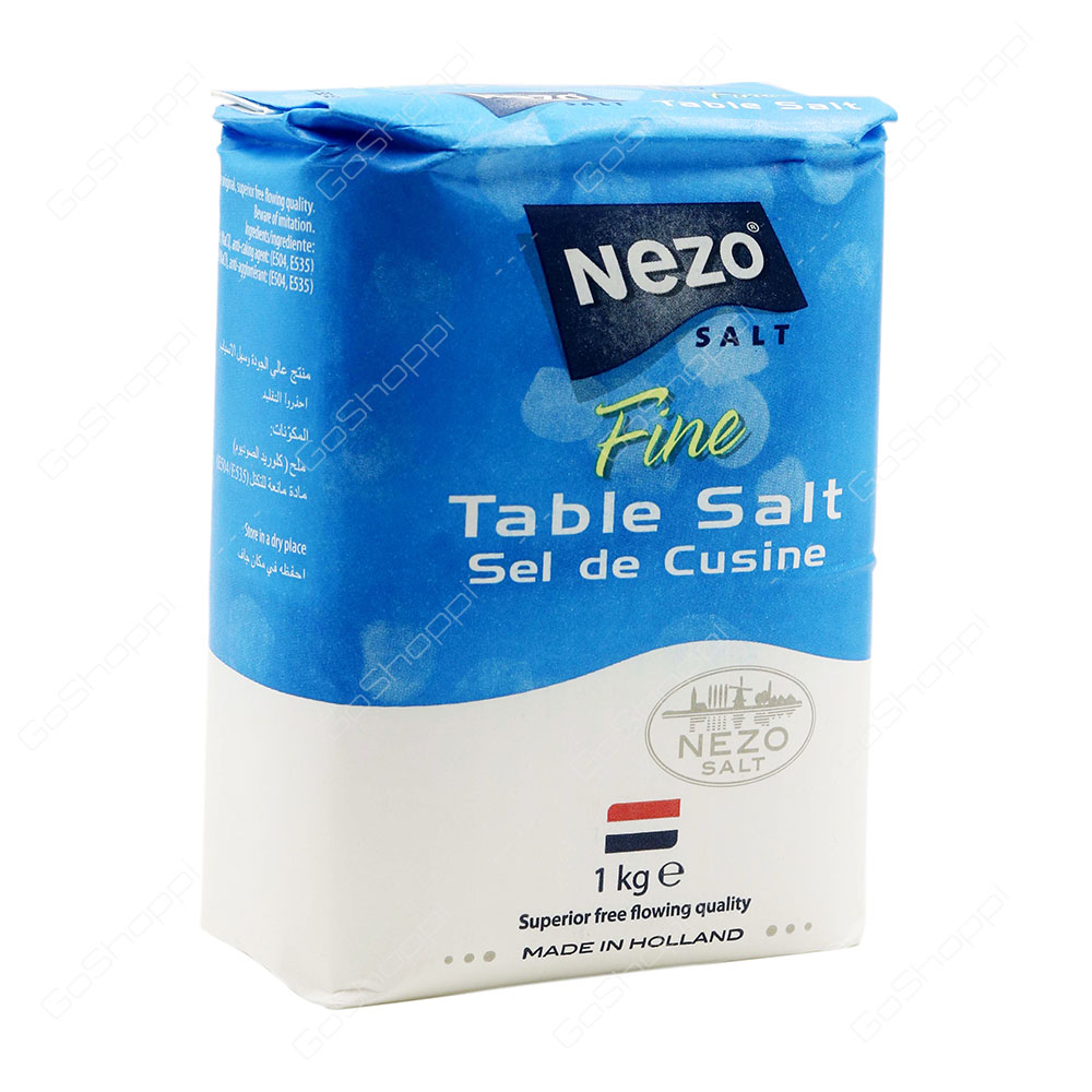 Nezo Fine Table Salt 1 kg