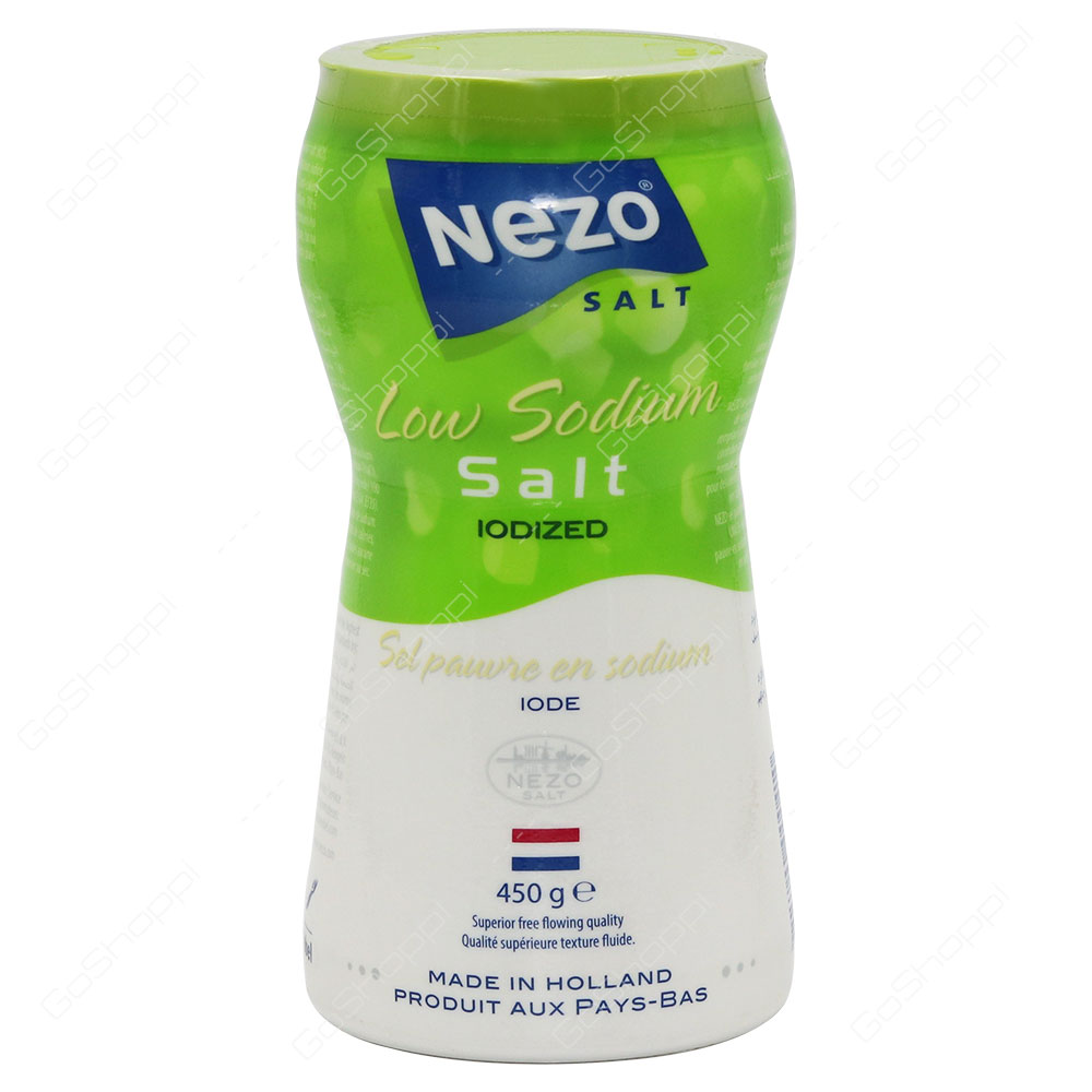 Nezo Low Sodium Salt Iodized 450 g - Buy Online