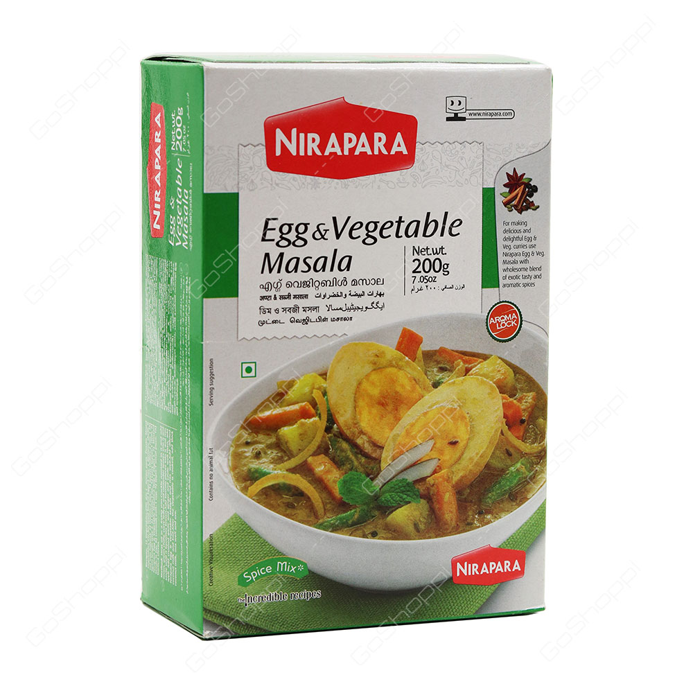 Nirapara Egg and Vegetable Masala 200 g