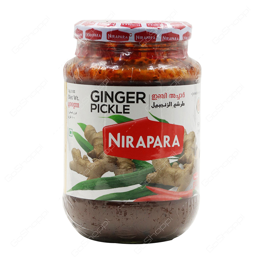 Nirapara Ginger Pickle 400 g