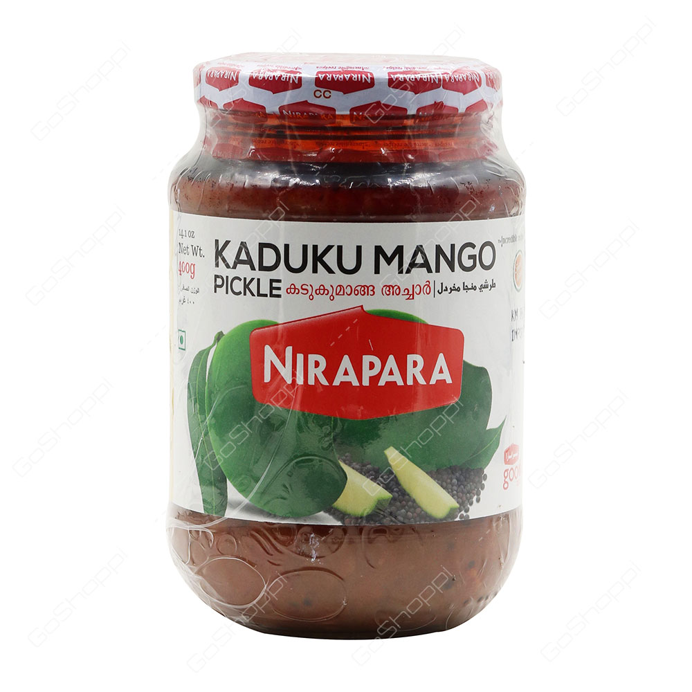 Nirapara Kaduku Mango Pickle 400 g