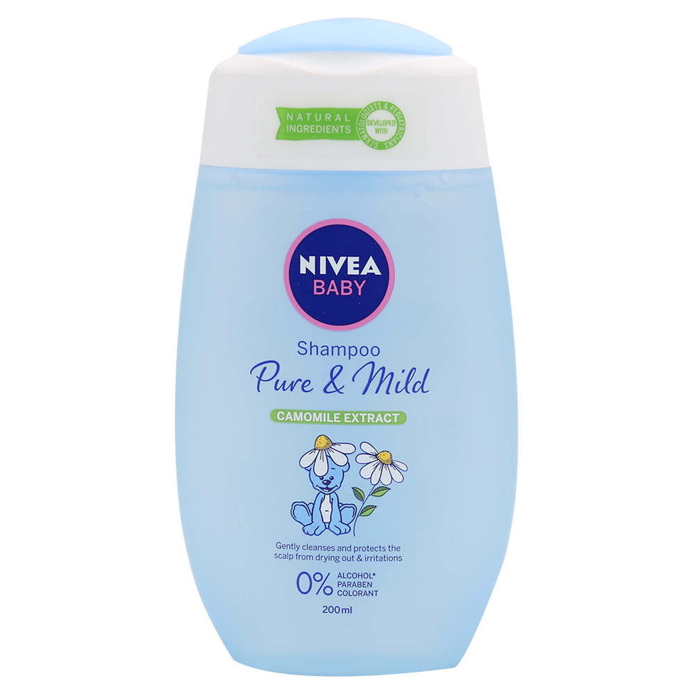Nivea Baby Pure & Mild Camomile Extract Shampoo 200ml