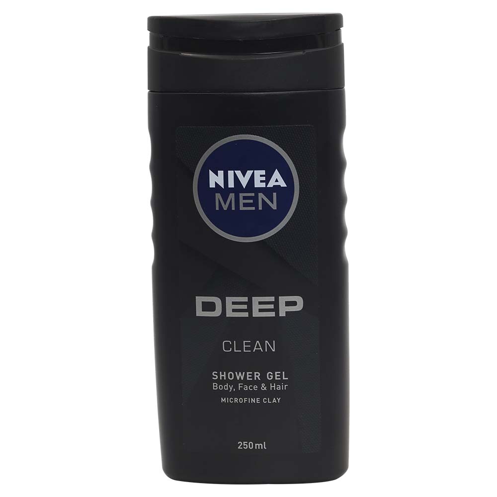 Nivea Men Deep Clean Shower Gel 250ml