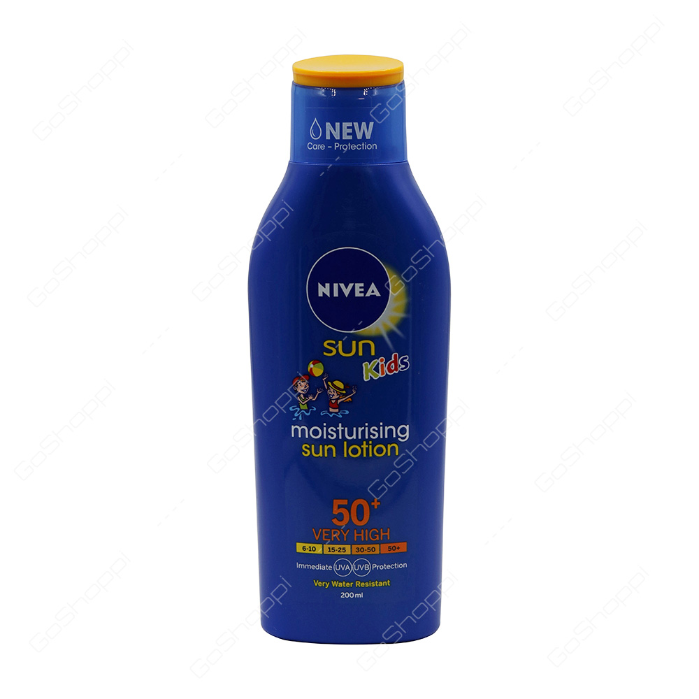 Nivea Sun Kids Moisturising Sun Lotion 50 Very High 200 ml