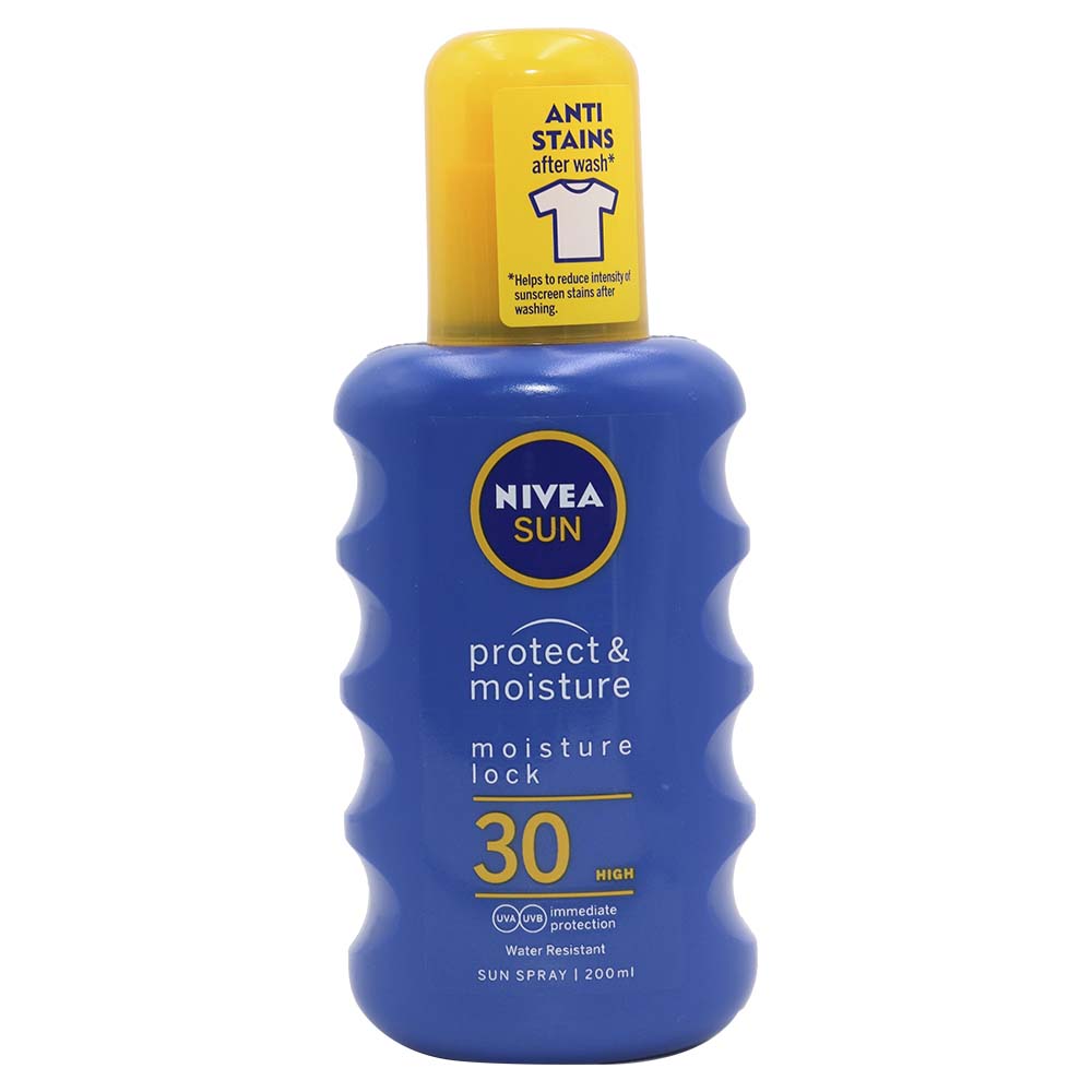 Nivea Sun Protect & Moisture Lock Sun Spray SPF 30 200ml