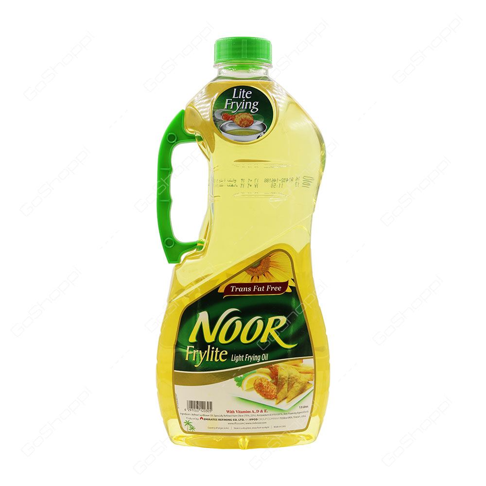 Noor Frylite Light Frying Oil Trans Fat Free 1.8 l