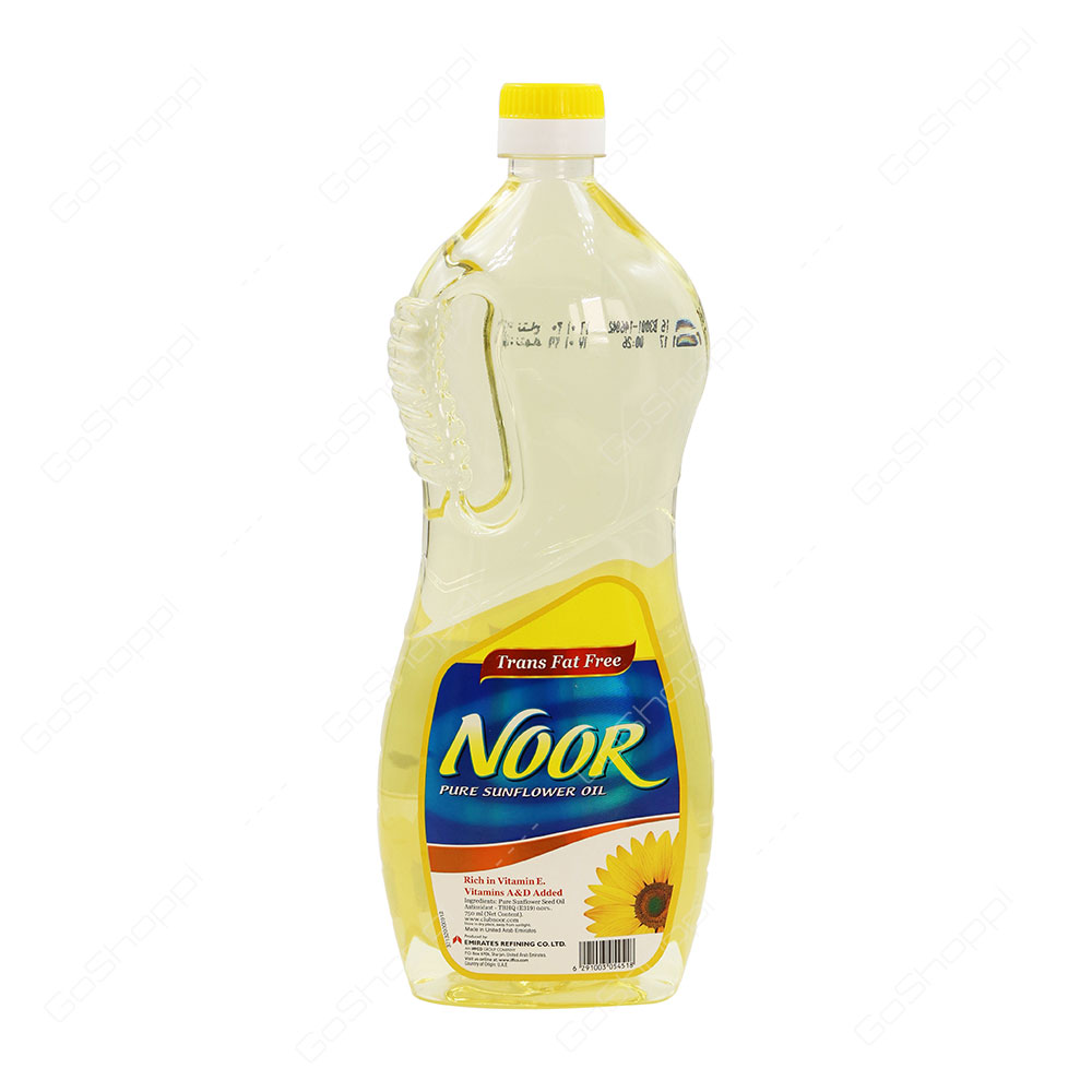 Noor Pure Sunflower Oil Trans Fat Free 750 ml
