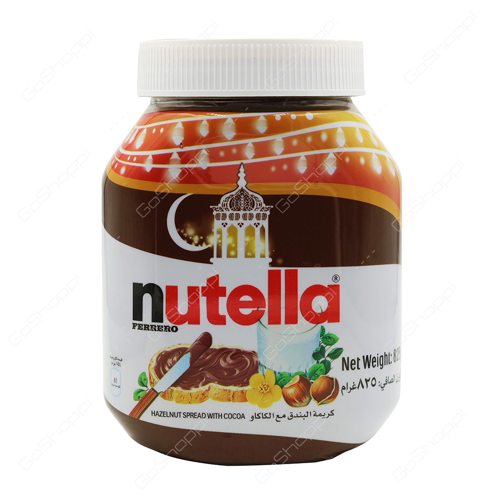 Nutella Ferrero Hazelnut Spread With Cocoa 825 g