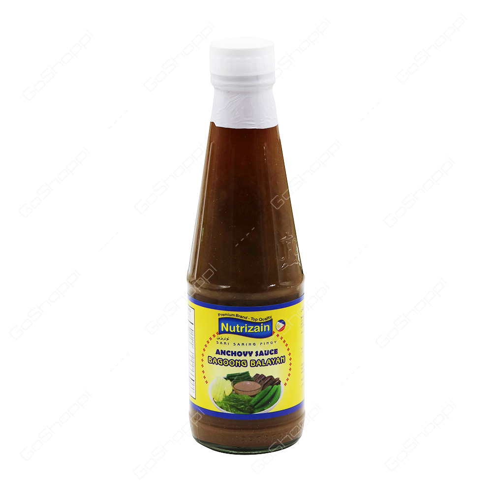 Nutrizain Anchovy Sauce Bagoong Balayan 340 g