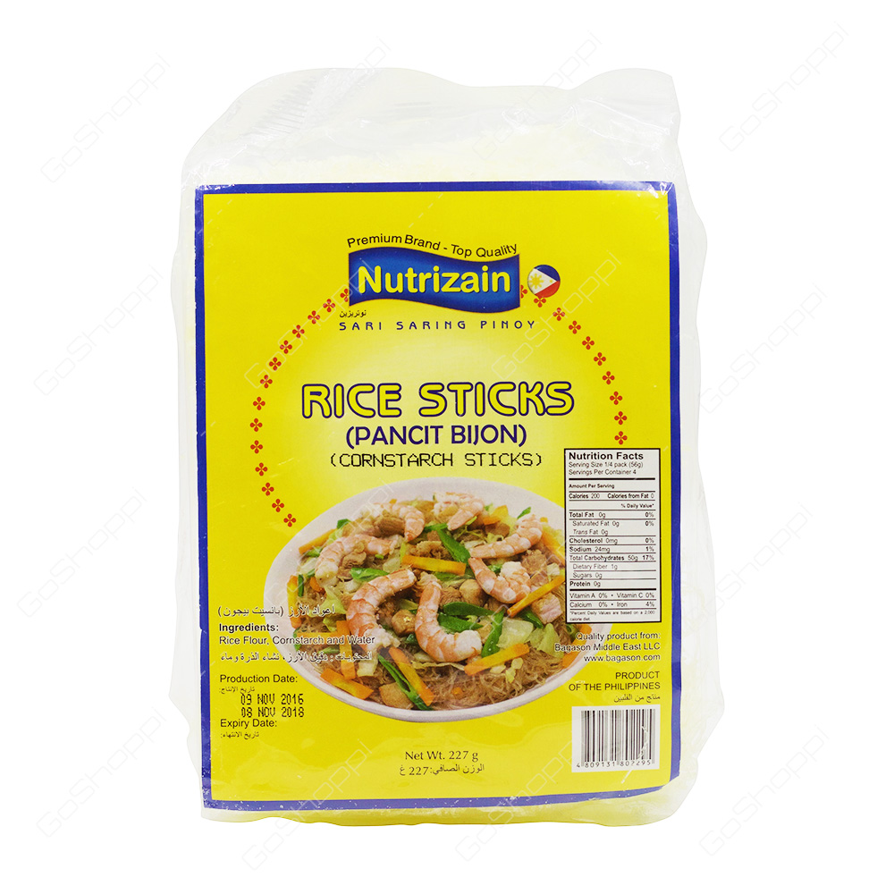 Nutrizain Rice Sticks Pancit Bijon 227 g