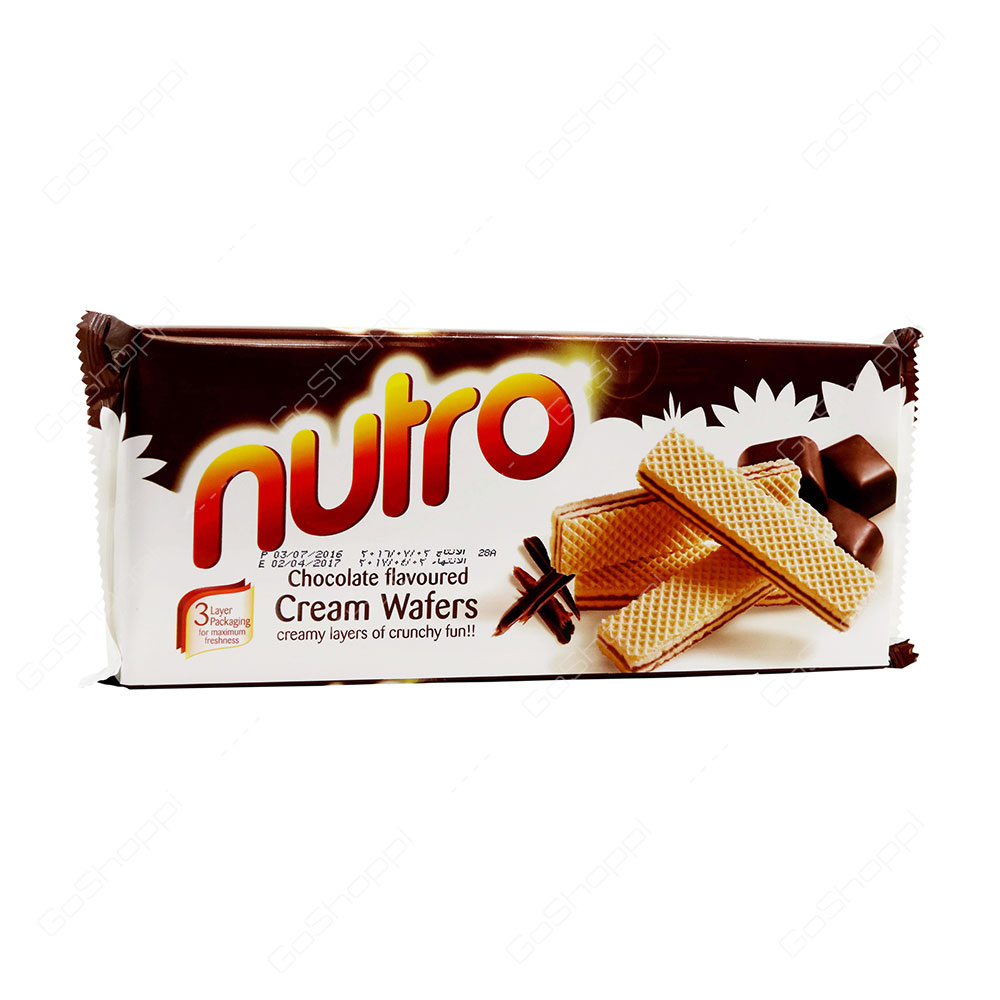 Nutro Chocolate Flavoured Cream Wafers 150 g