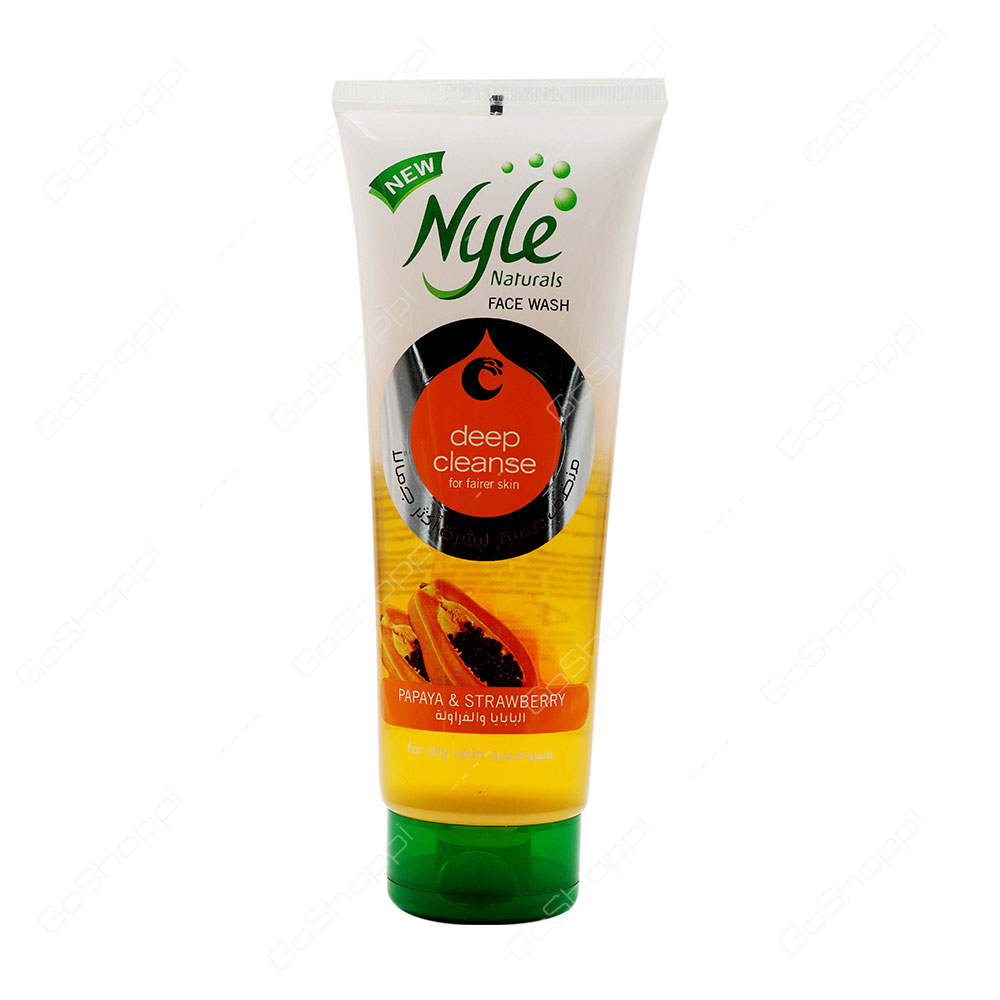 Nyle Deep Cleanse Papaya And Strawberry Face Wash 200 ml