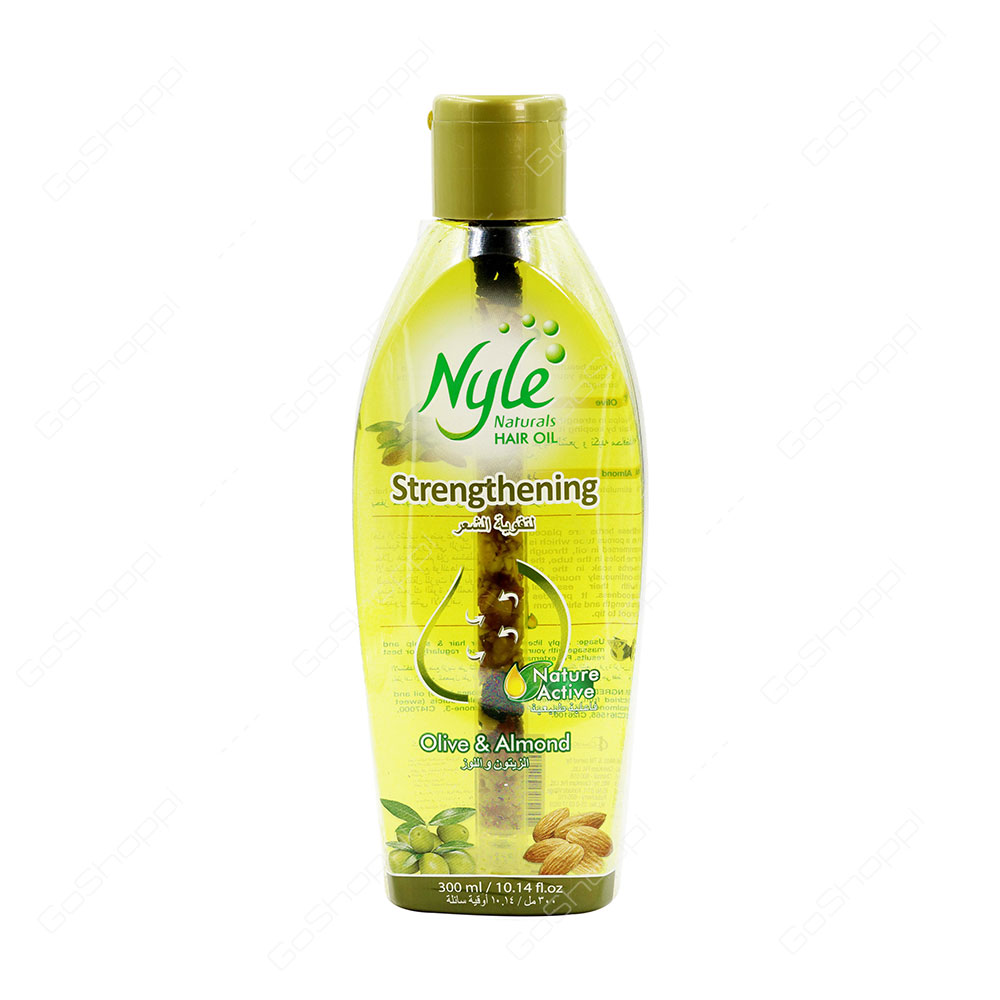 Nyle Strengthening Hair Oil Olive And Almond 300 ml
