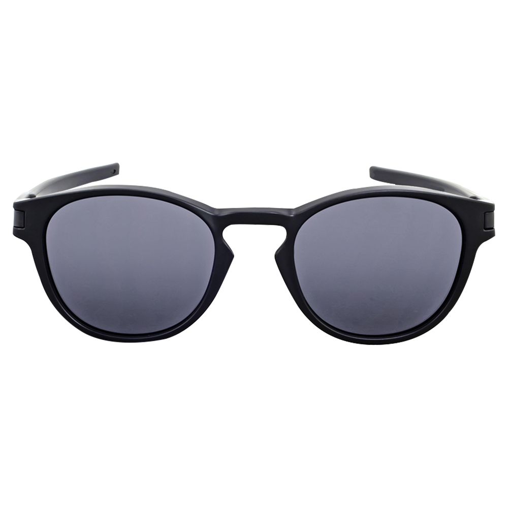 Oakley Latch Matte Black and Grey Lens Sunglasses For Men - 0OO9265-92650153