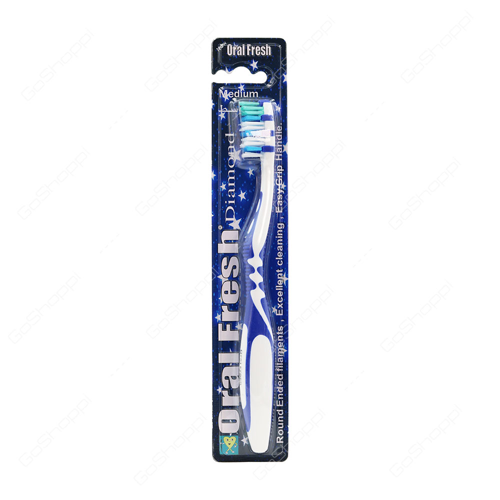 Oral Fresh Diamond Medium Toothbrush 1 pcs