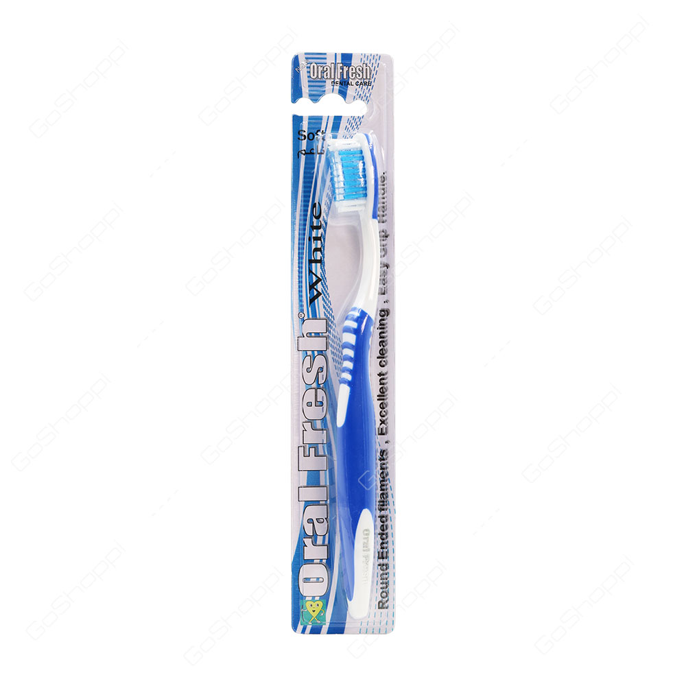 Oral Fresh White Soft Toothbrush 1 pcs