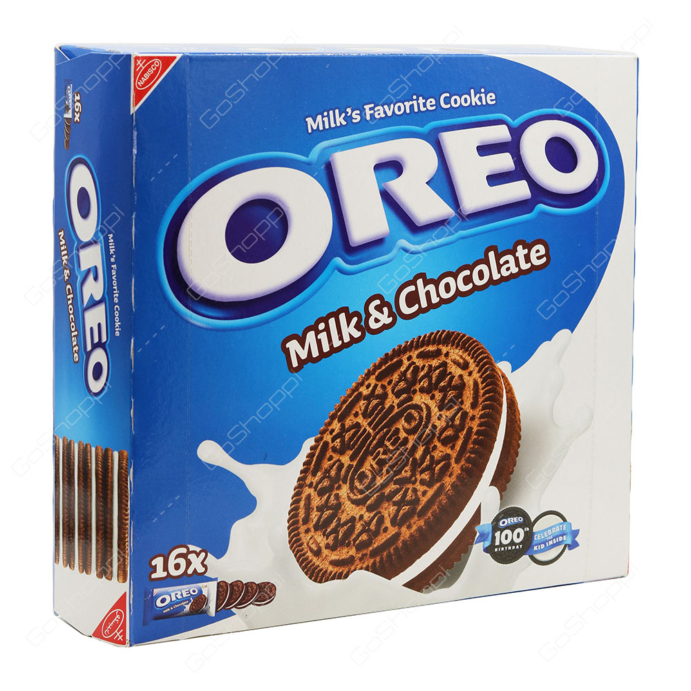 Oreo Milk And Chocolate Cookies 16 Pack