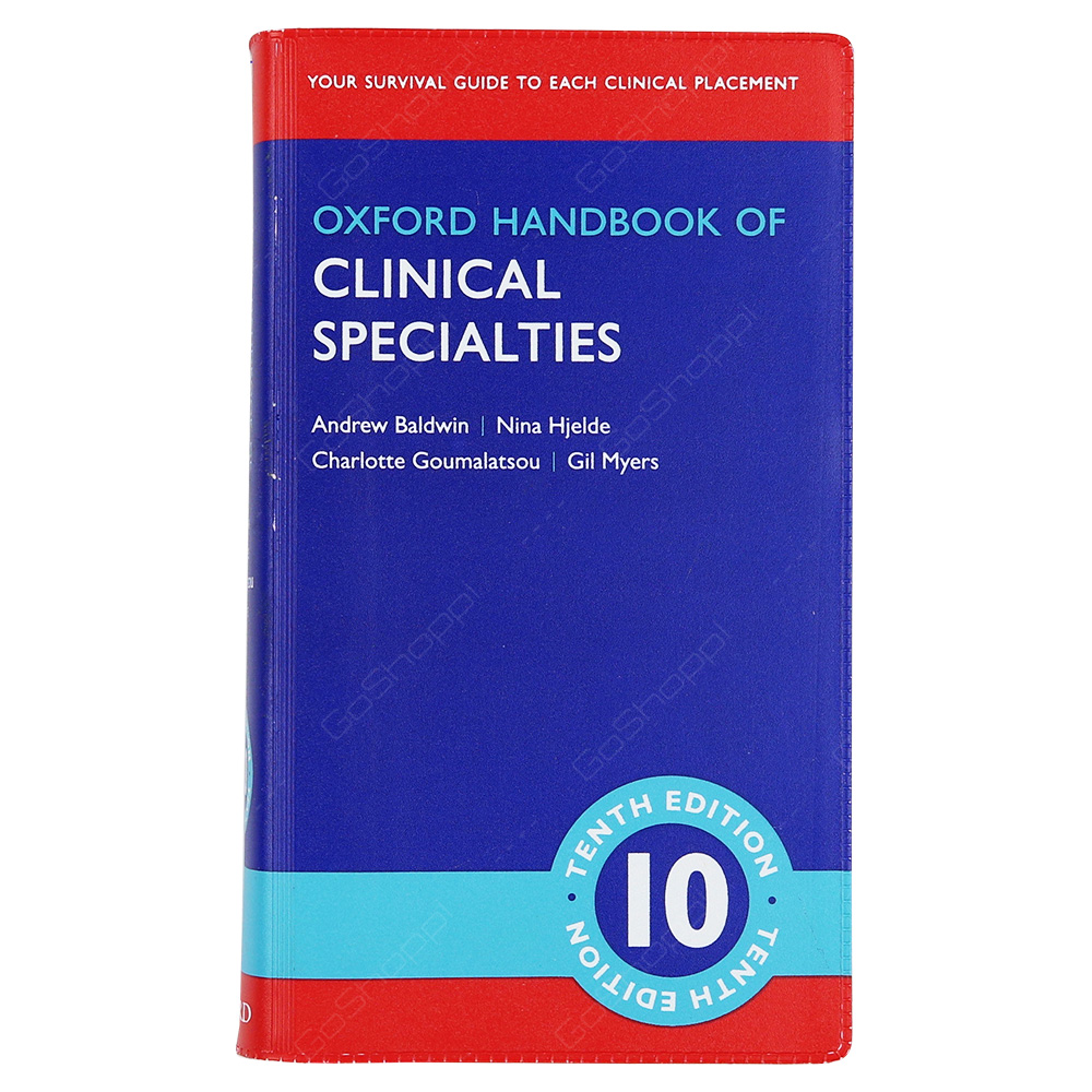 Oxford Handbook Of Clinical Specialties Tenth Edition