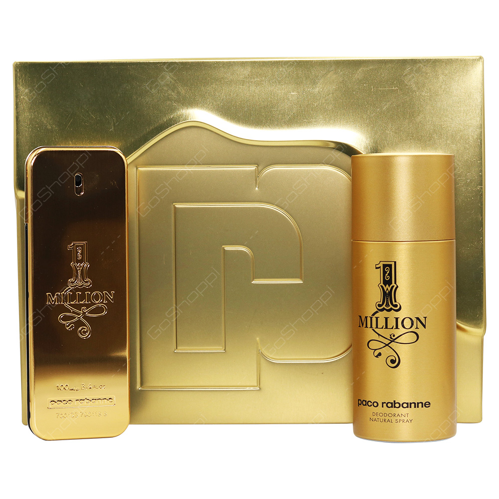 Paco Rabanne 1Million For Men Gift Set 2pcs