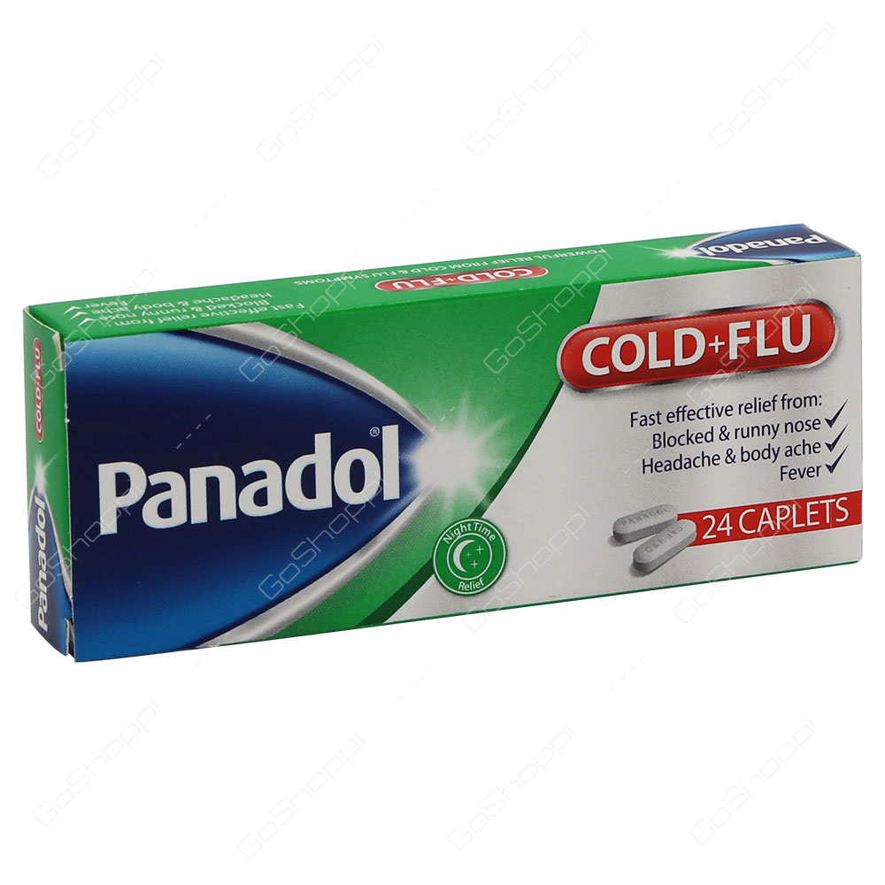 Panadol Cold And Flu Caplets 24 pcs Buy Online