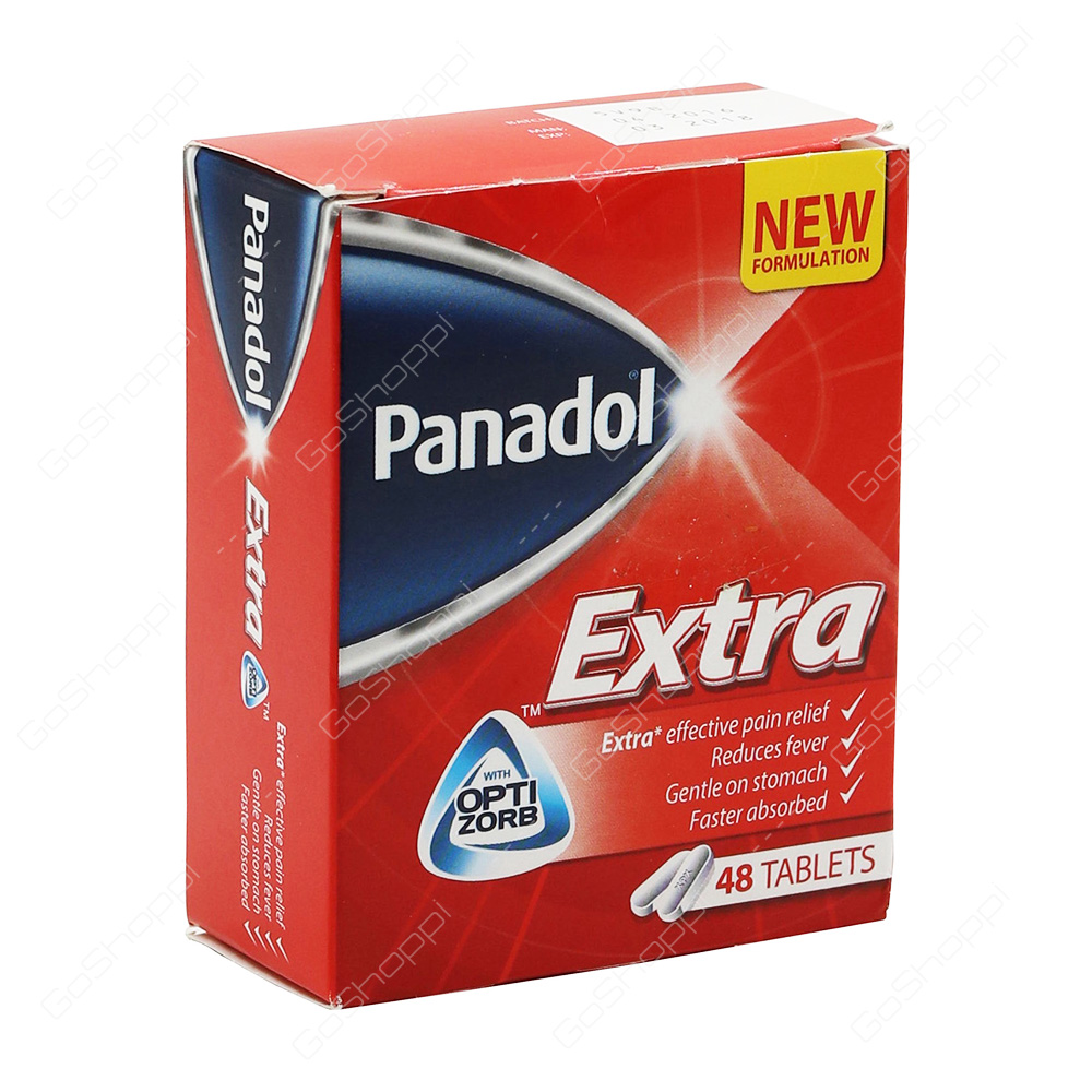 Panadol Extra Effective Pain Relief 48 Tablets