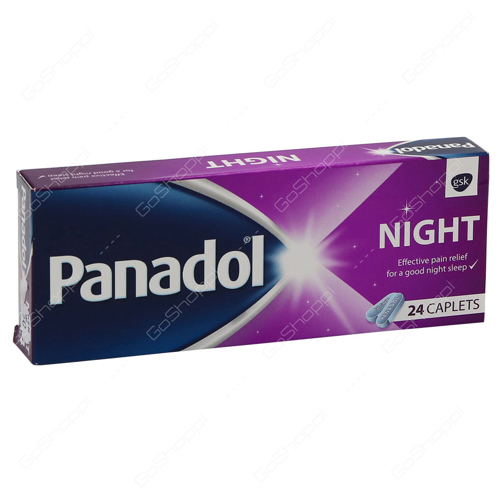 Panadol Night Caplets 24 pcs