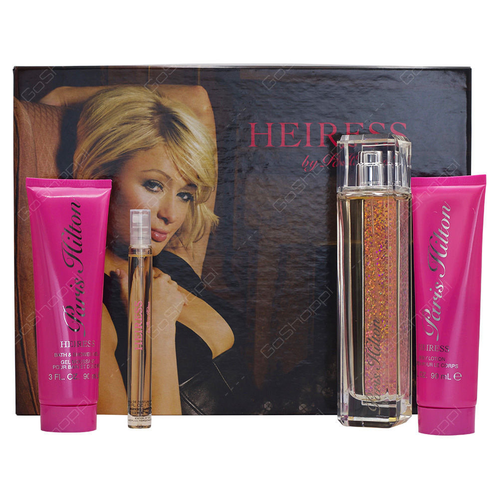 Paris Hilton Heiress Gift Set For Women 4pcs