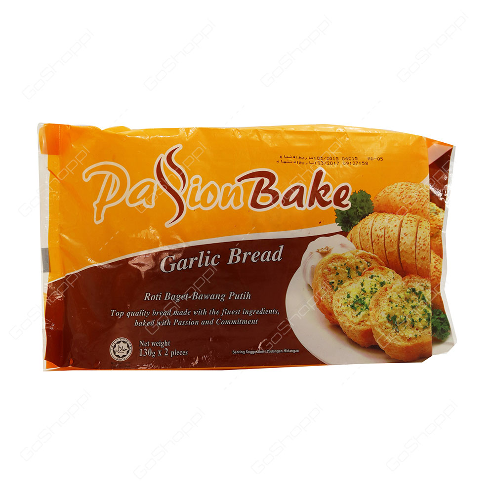 Passion Bake Garlic Bread 2X130 g