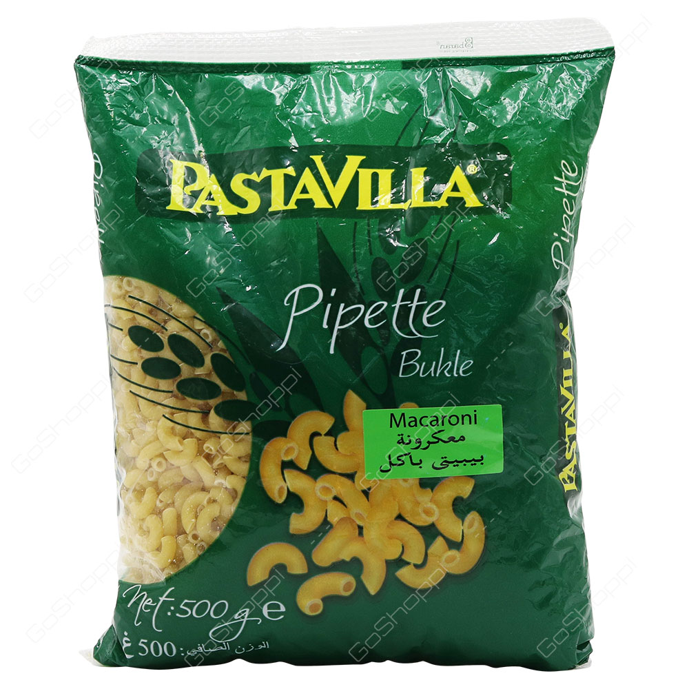 Pasta Villa Pipette Bukle Macaroni 500 g