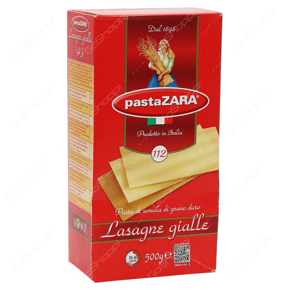 Pasta Zara Lasagne Gialle 500 g