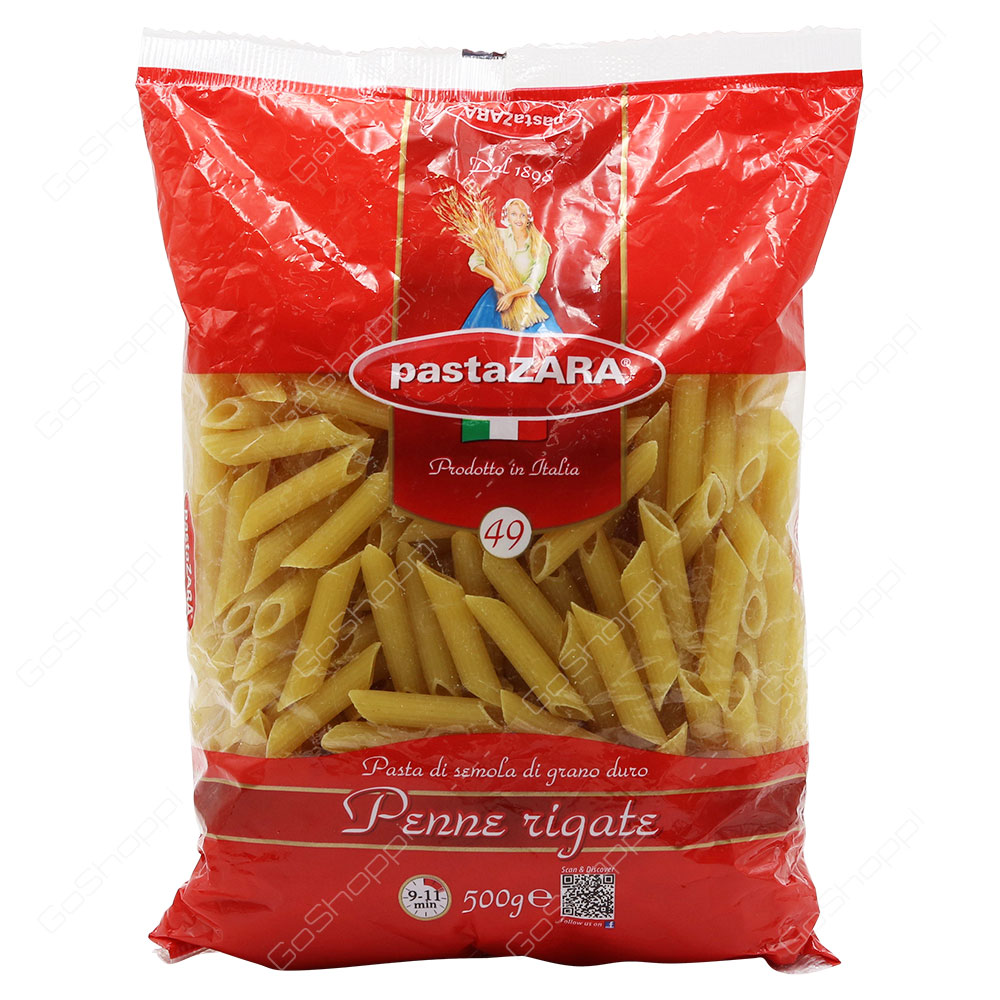 Pasta Zara Penne Rigate 500 g