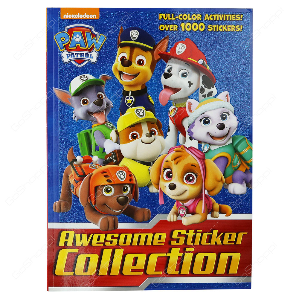 Paw Patrol Awesome Sticker Collection By Golden Books