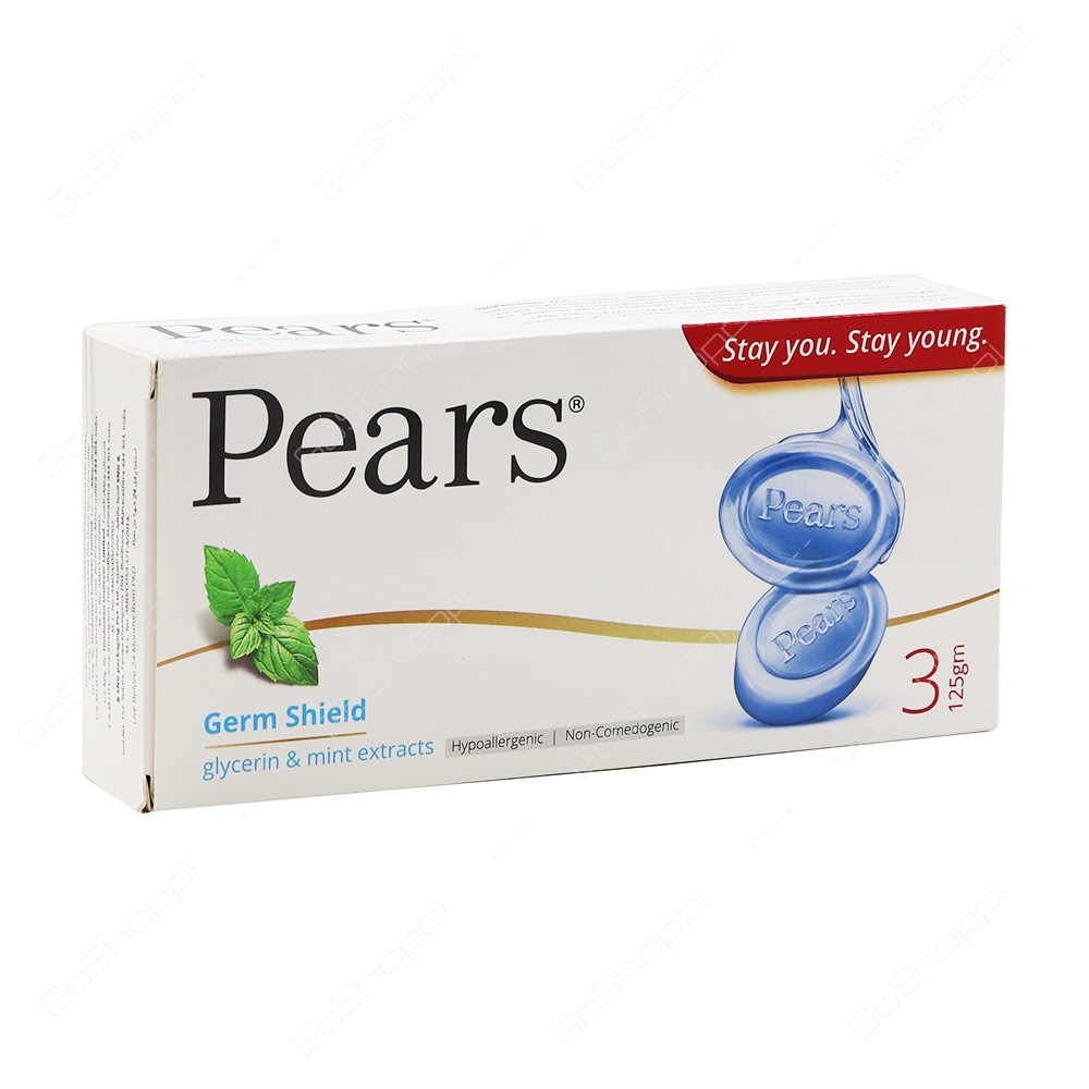 Pears Germ Shield Soaps 3X125 g