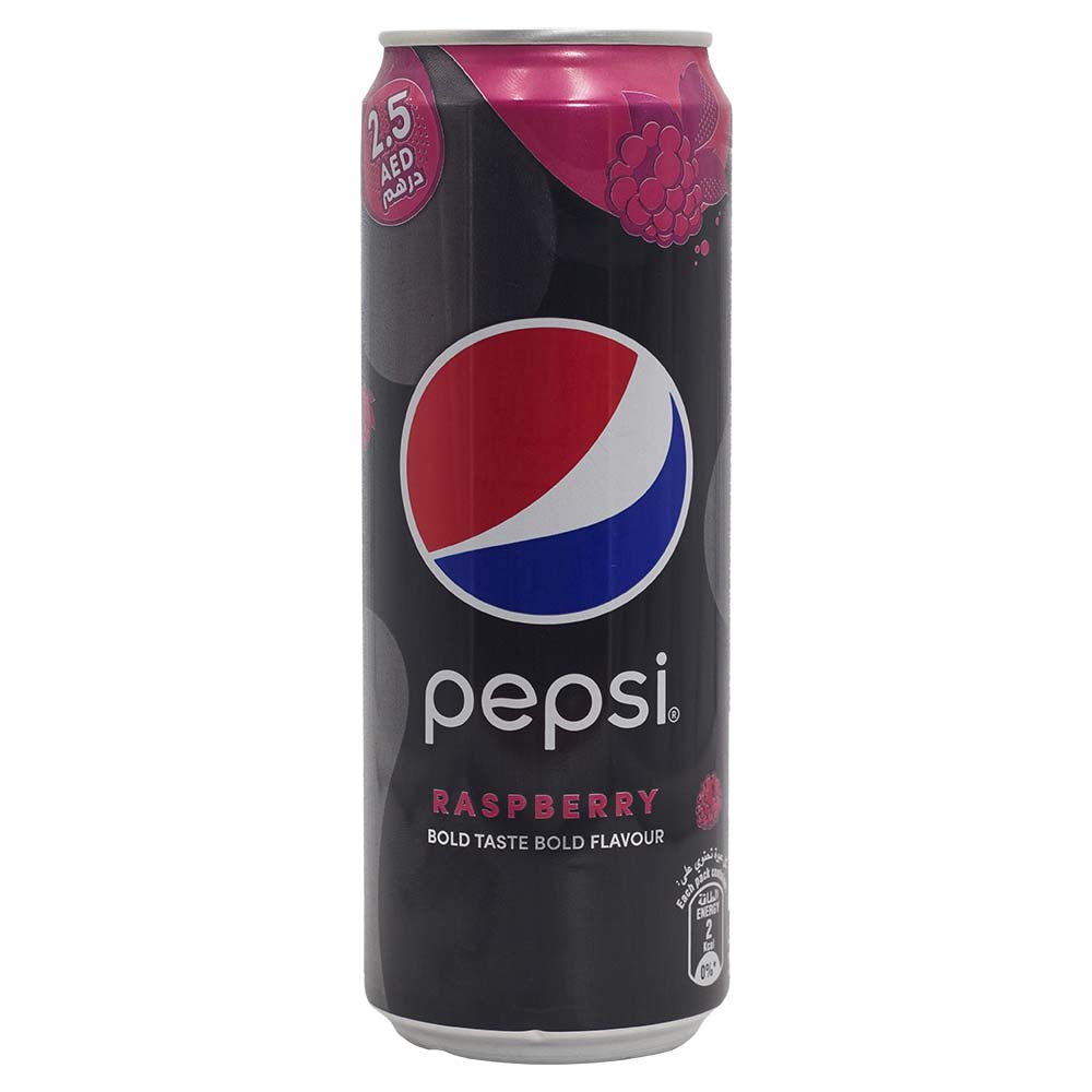 Pepsi Raspberry Flavour Black Can 355ml