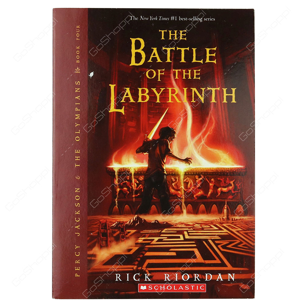 Percy Jackson & The Olympians Book Four - The Battle Of The Labyrinth By Rick Riordan