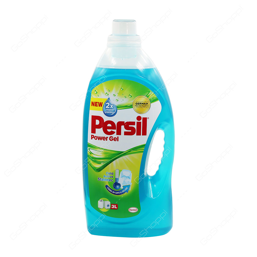 Persil Power Gel Liquid Detergent 3 l