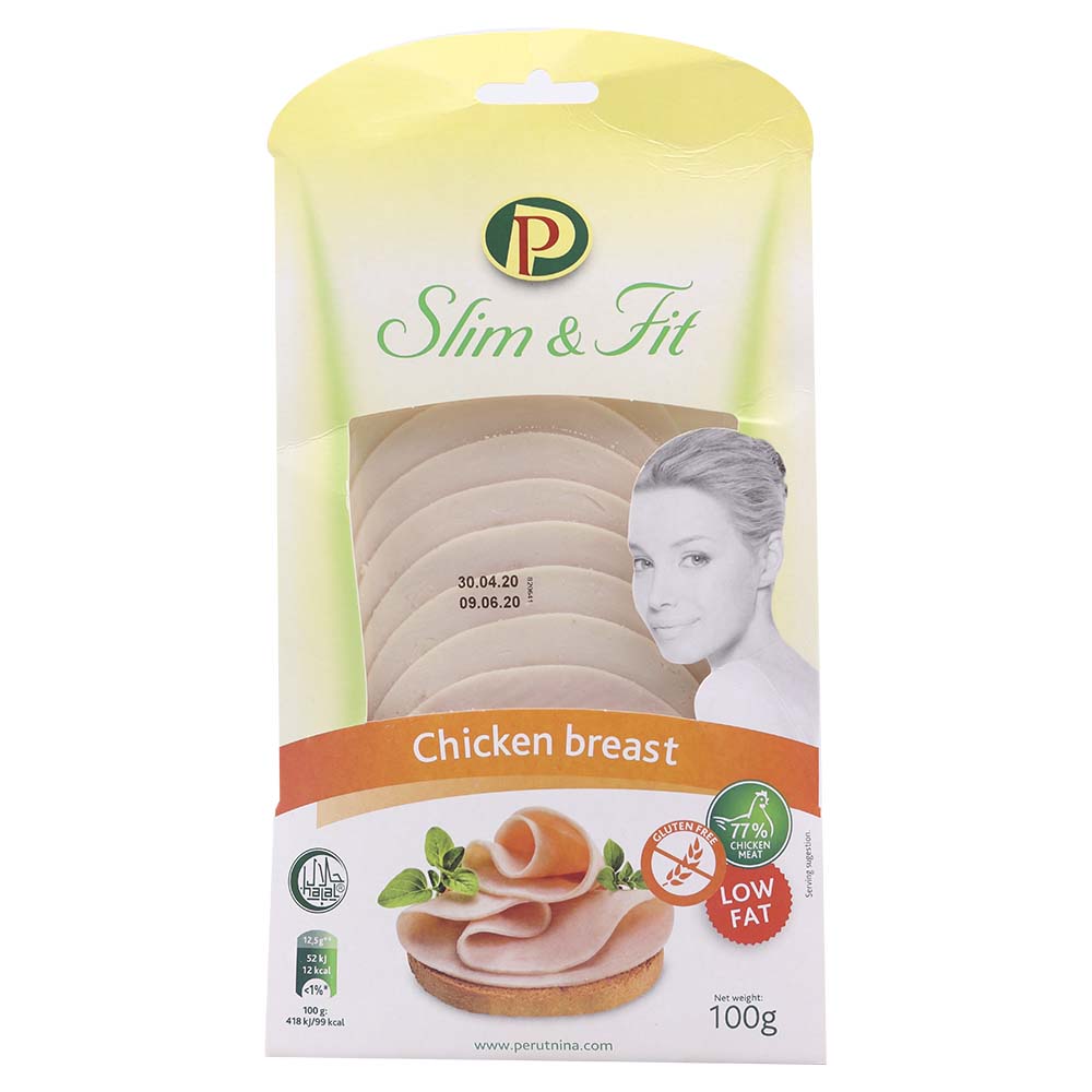 Perutnina Slim & Fit Chicken Breast 100g