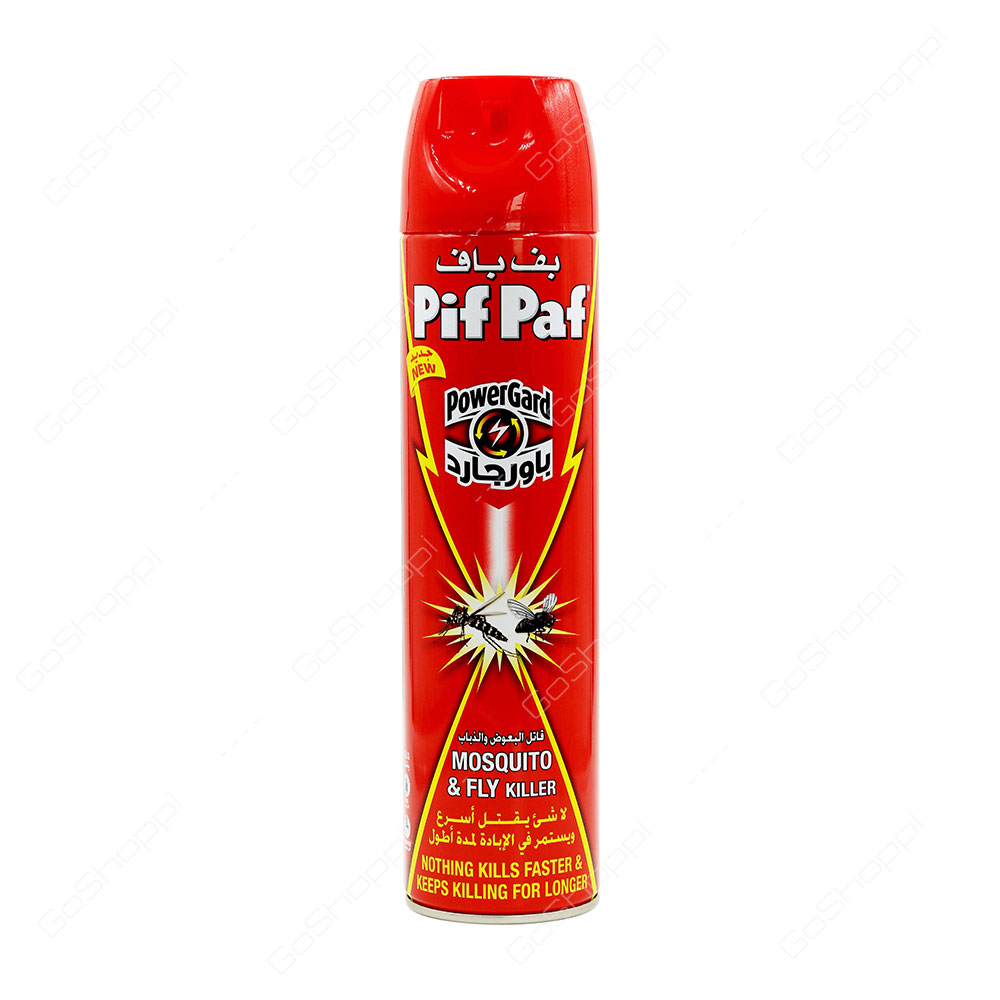 Pif Paf Power Guard Mosquito And Fly Killer 400 ml